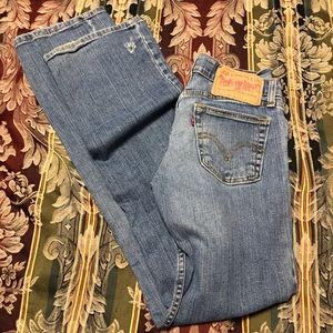 3/$22 Women’s Levi Strauss Super Low Boot Jeans 1L